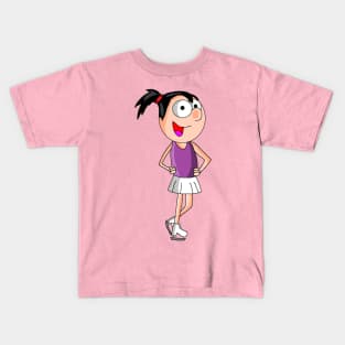 Figure Ice Skater Kids T-Shirt